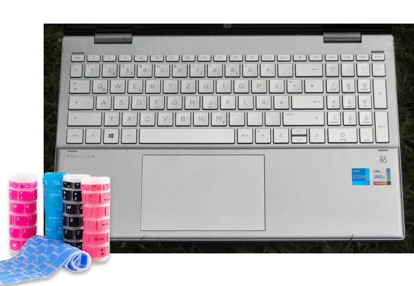 For HP Pavilion x360 15 2021 15-inch (2021) 2-in-1 Laptop  Silicone Keyboard Cover skin Protector