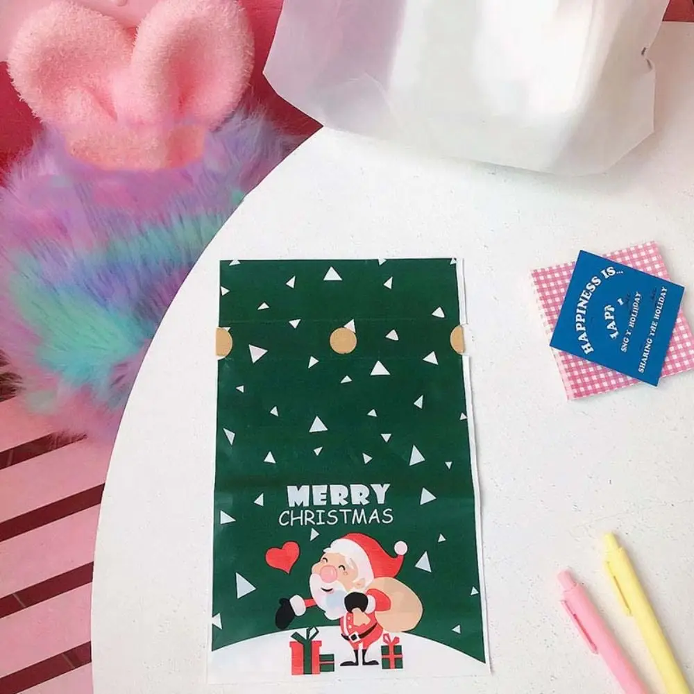 30 قطعة من أكياس حلوى الهالوين القابلة للطي، خدعة أو علاج ندفة الثلج، لوازم حفلات الهالوين، حقيبة هدايا اليقطين البلاستيكية للأولاد #2