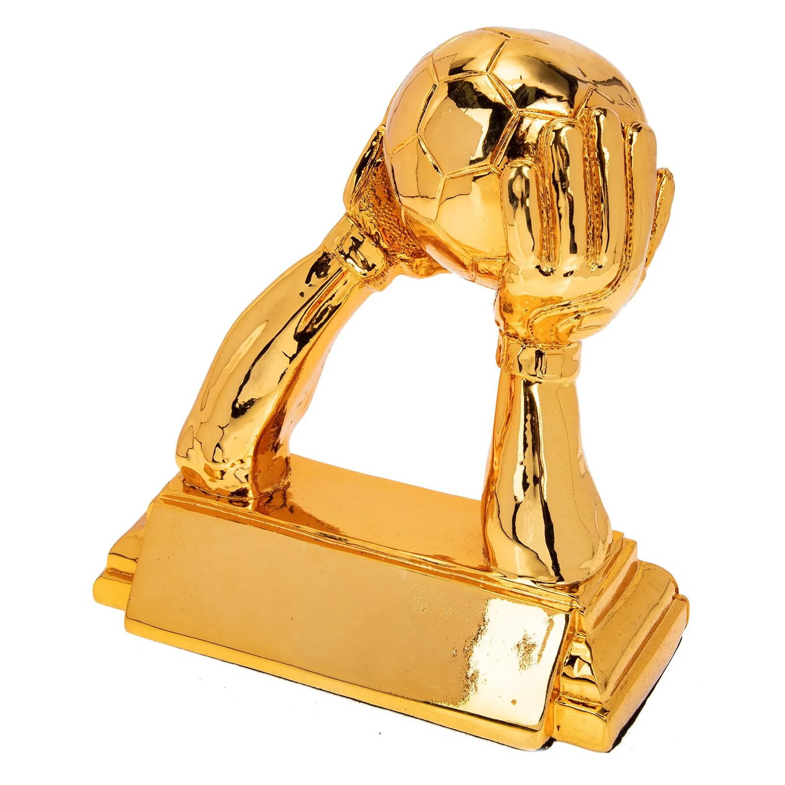 Versatile Resin Football Trophy Style Decorative Soccer Trophy Adornment for Schools Offices Events Competitions view 3