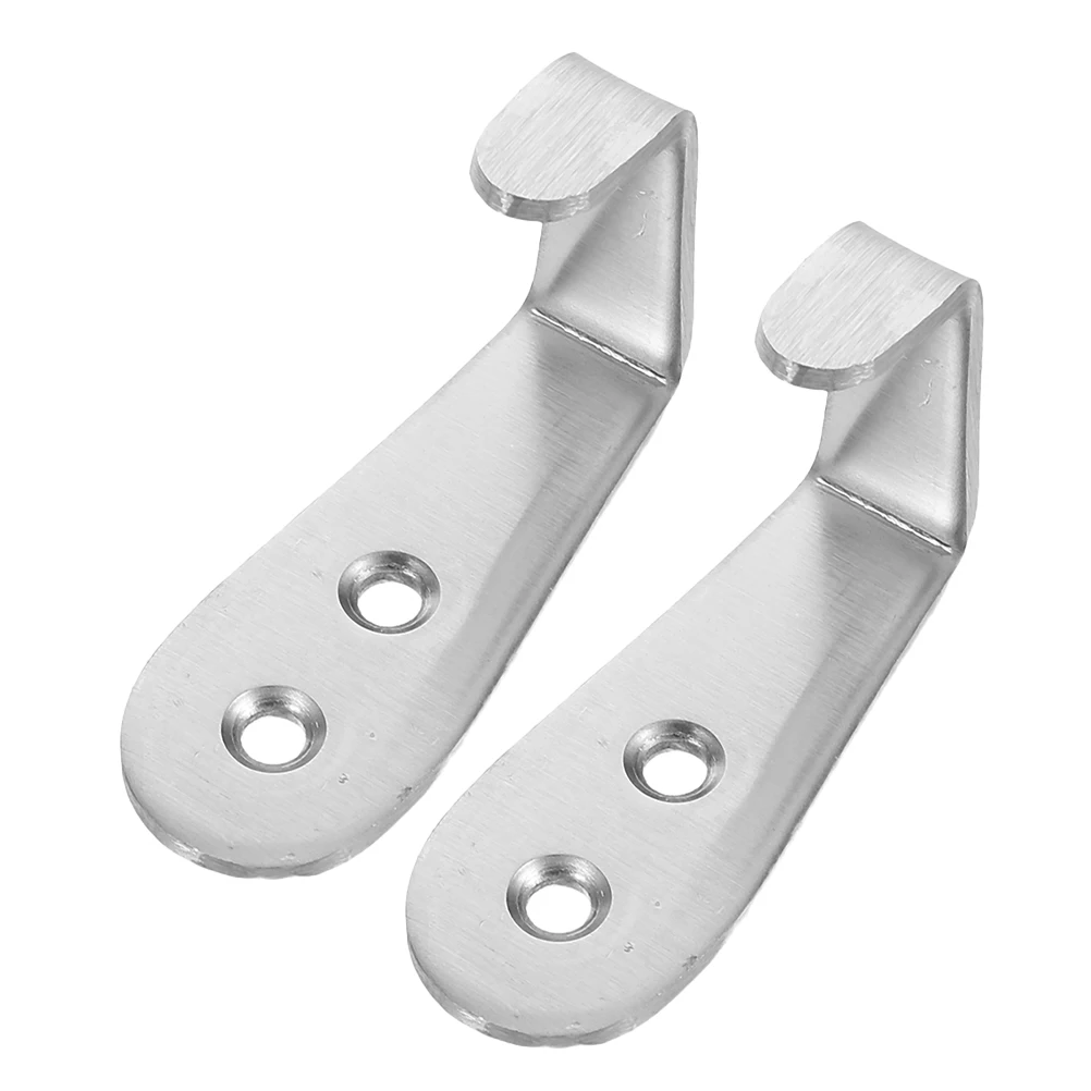 

2pcs Ladder Hooks Heavy Duty Stainless Steel Bunk Bed Accessories Rotating Stair Brackets Durable Metal Utility Tool