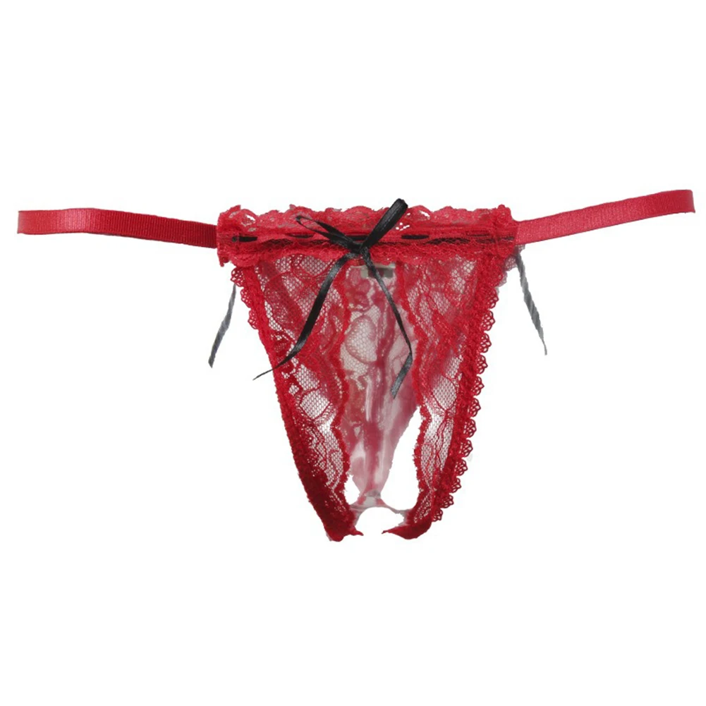 ملابس داخلية نايلون مفتوحة المنشعب ثونغ ملابس غير رسمية مناسبة لجميع المواسم تنطبق على الجنس الأنثوي #1