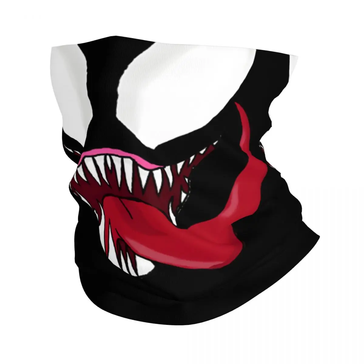 The Symbiote Bandana Neck Gaiter Printed Motorcycle Motocross Marvel Venom The Last Dance Wrap Scarf Unisex Adult Breathable