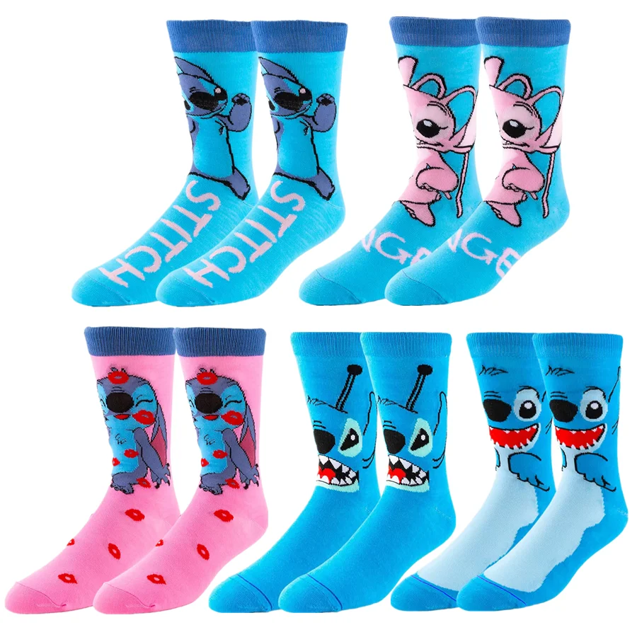 

1/5 пар Potdemiel мультфильм аниме хип-хоп носки для мужчин и женщин уличная мода новинка забавные повседневные носки для экипажа