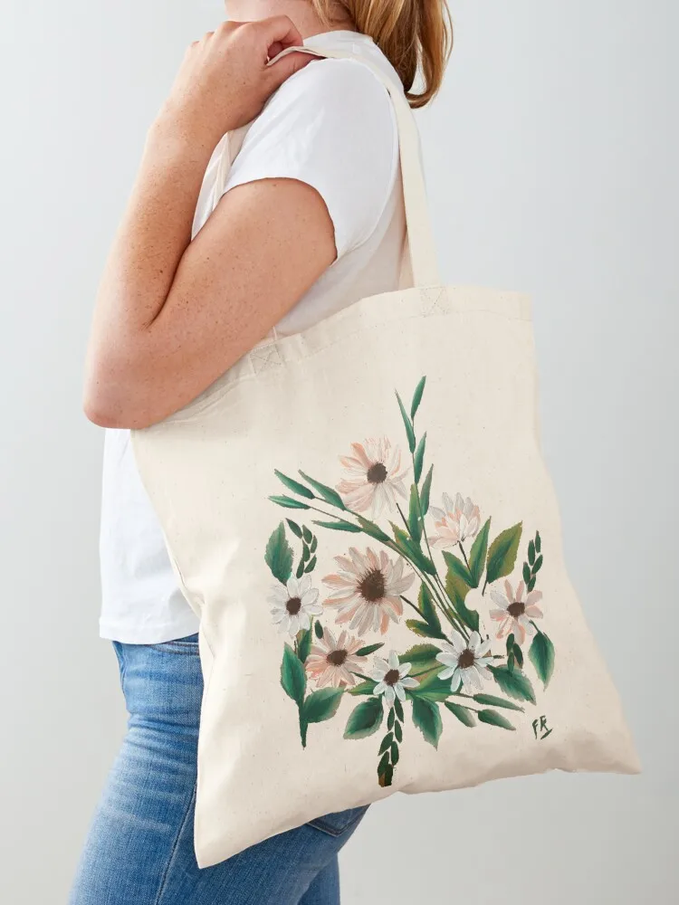 Field of Daisies Tote Bag canvas tote bag cloth bag woman woman shopping hand bags