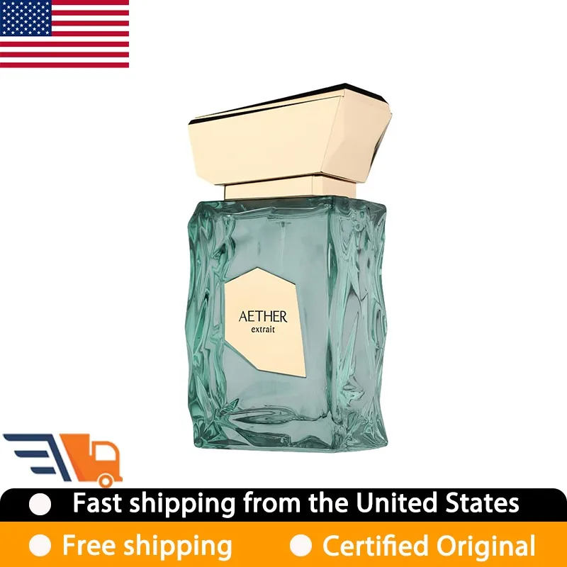 

French Avenue Aether Extrait de Parfum Unisex Spray 100 ML Persistent Fruity Aromatic Pheromones Natural Perfume 3.4 Oz Cologne