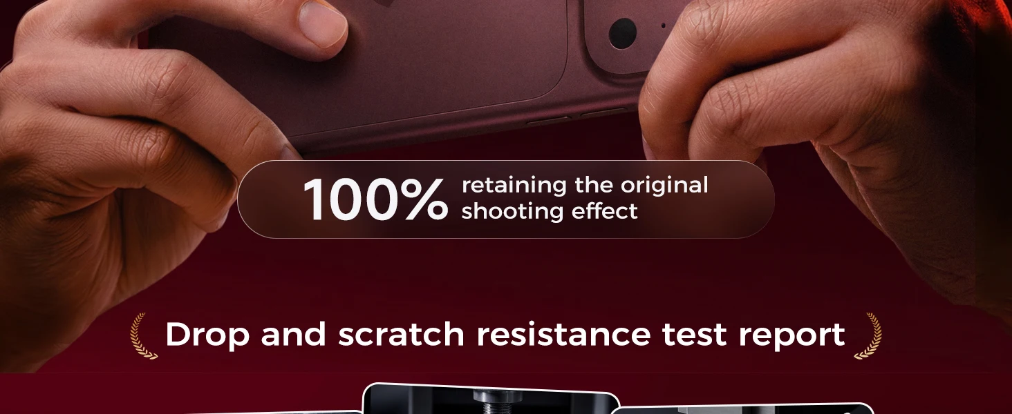 Kameraobjektivschutz für iPhone 18 Pro Max 18 Pro, starke Haftung, Metall, 9H gehärtetes Glas, vollständige Schutzabdeckung für Kamera und Bildschirm – Detail 4