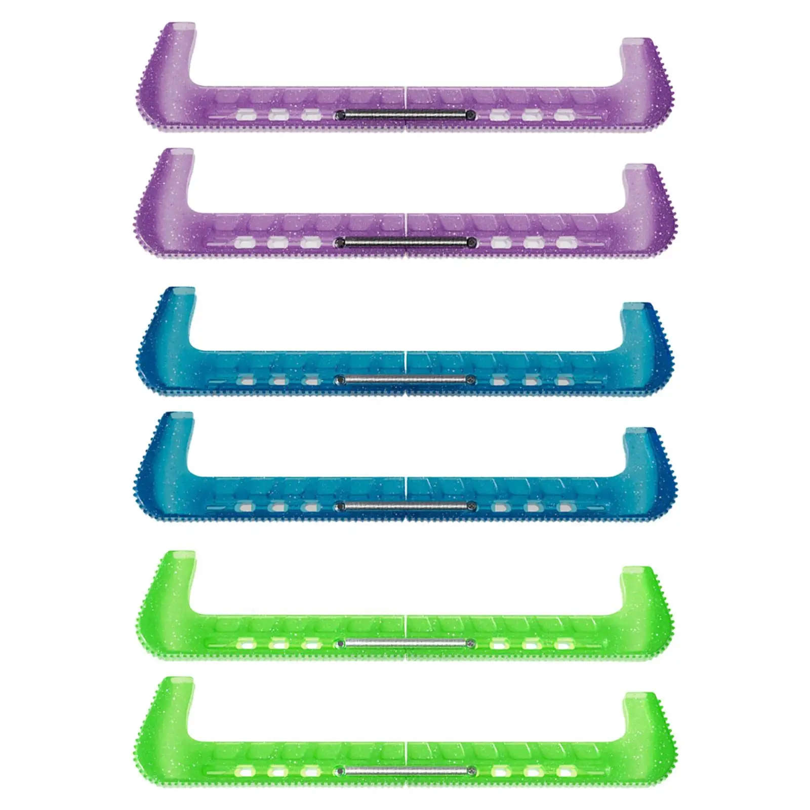 

Ice Skate Guard Plastic Metal Blade Protection Skating Accessories for Children Girls Boys Figure Skates