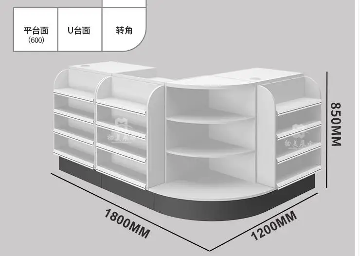 Small bar Simple modern counter Front desk Reception desk