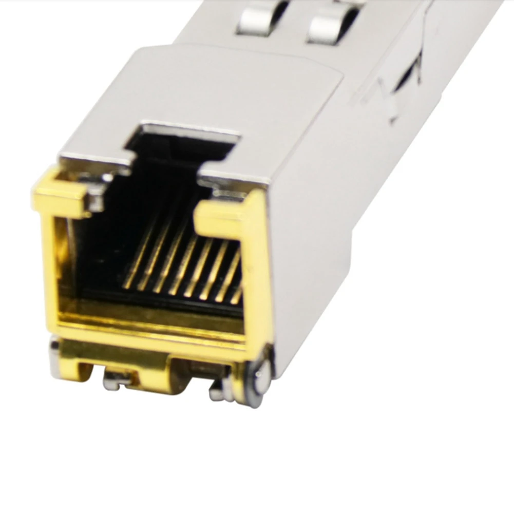 جيجابت RJ45 SFP وحدة 10/100/1000Mbps SFP النحاس RJ45 SFP جهاز الإرسال والاستقبال جيجابت إيثرنت التبديل