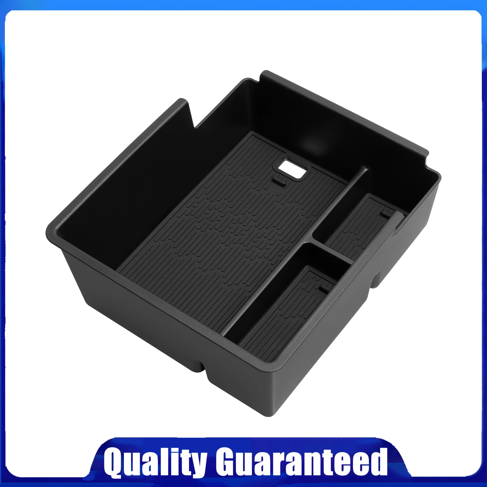 Center Console Armrest Box Car Storage Box Accessories Organizer Tidying Tray For BYD ATTO3 EVO YUAN PLUS 2025 2026 ABS Black