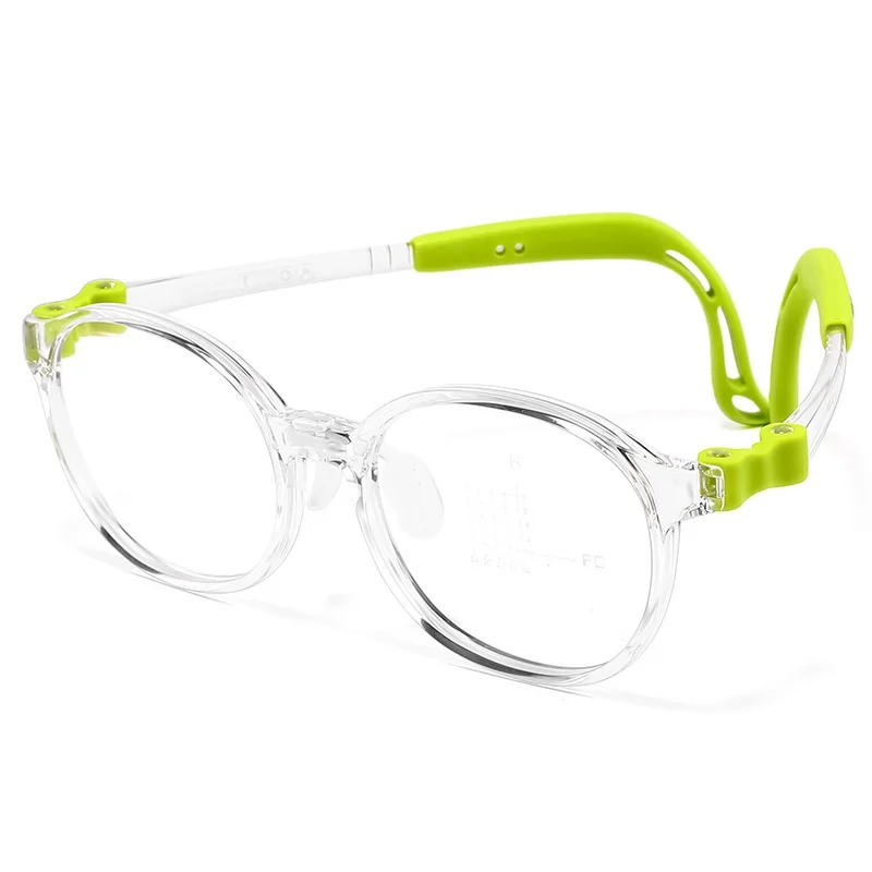 3-18 Years Old Children's Eyeglass Frame Silicone Comfortable Boys' And Girls' Eyeglass Frames Optical Prescription Frames 046ET - Image 4
