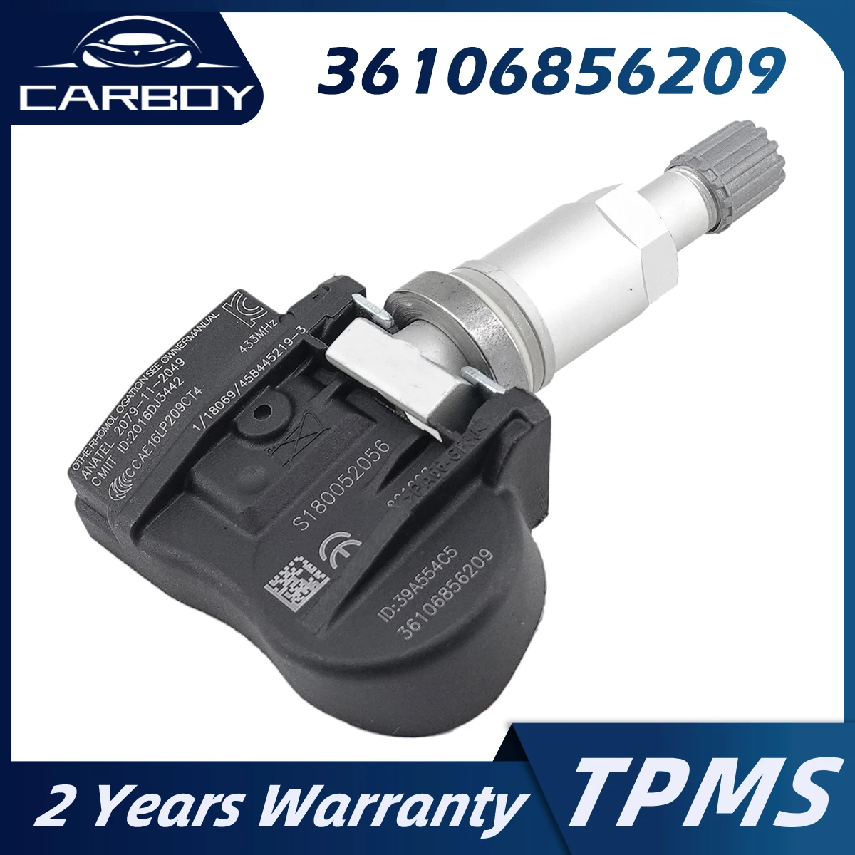 36106856209 TPMS Tire Pressure Sensor For BMW 1 2 3 4 i Series Urban Cross Mini Paceman Hatchback Hardtop Countryman 6856209