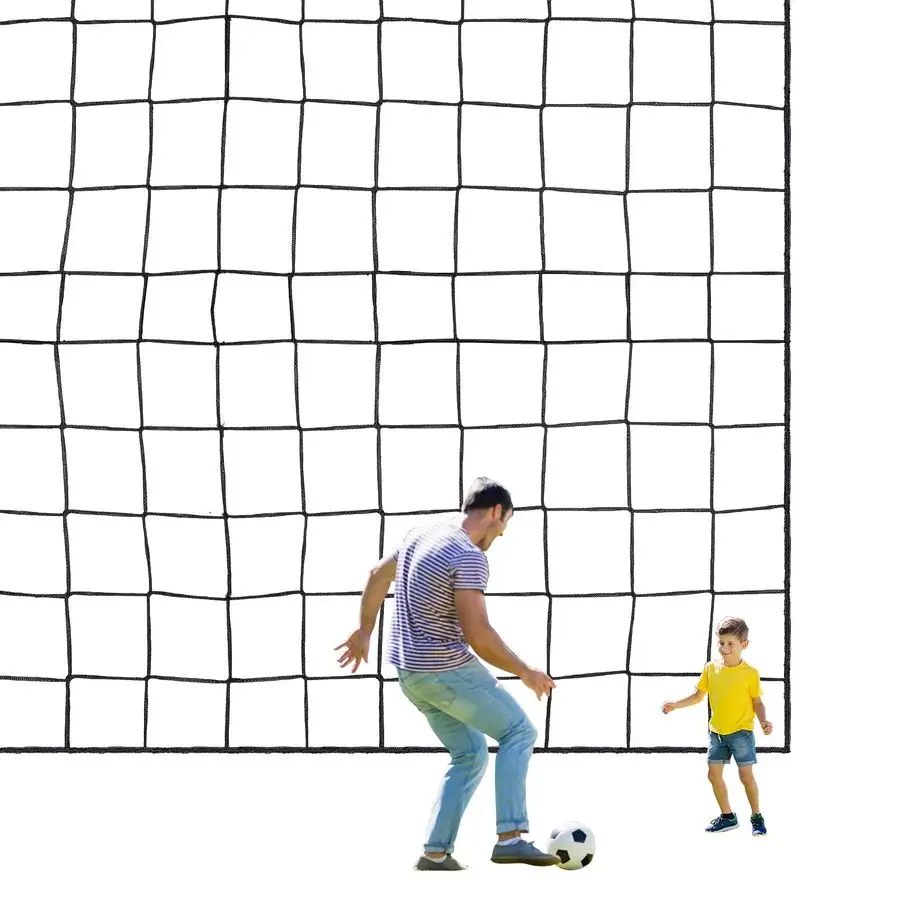 Netting High Impact Sports Practice Barrier Net, Nylon Hitting Netting for Soccer, Hockey, Basketball, Football