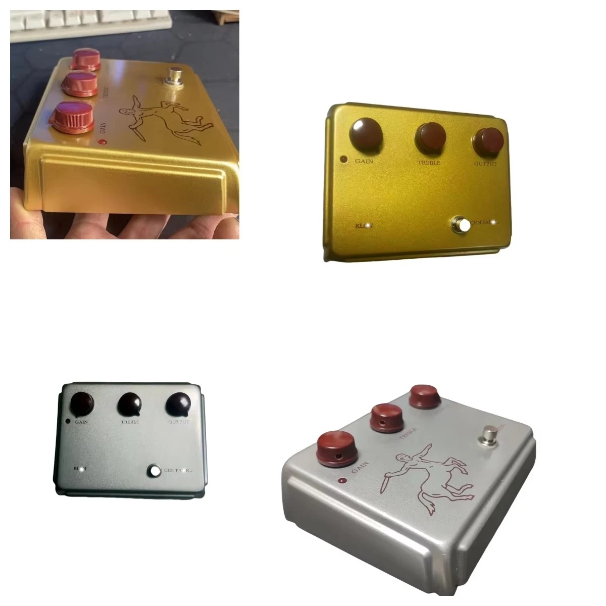 مؤثرات الجيتار KLON Centaur stompbox دواسة الجيتار سق المستجيب Centaur سق دواسة Centaur overdrive المؤثر المنتخب