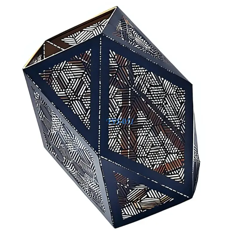 

E15A Contemporary Symmetrical Design Light Shade Made Of Sturdy Iron Material
