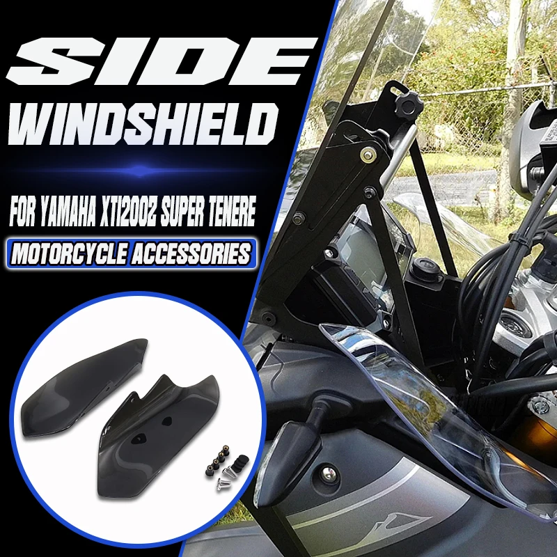

For Yamaha XT 1200 Z XT1200Z Super Tenere 2014 - 2021 2020 New Motorcycle Windshield Windscreen Wind Side Deflector HandShield