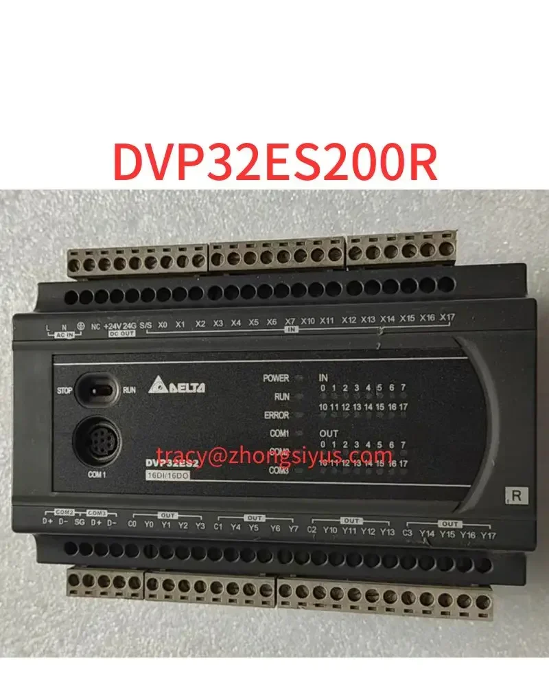 

Использованный контроллер PLC DVP32ES200R с функциональным пакетом.