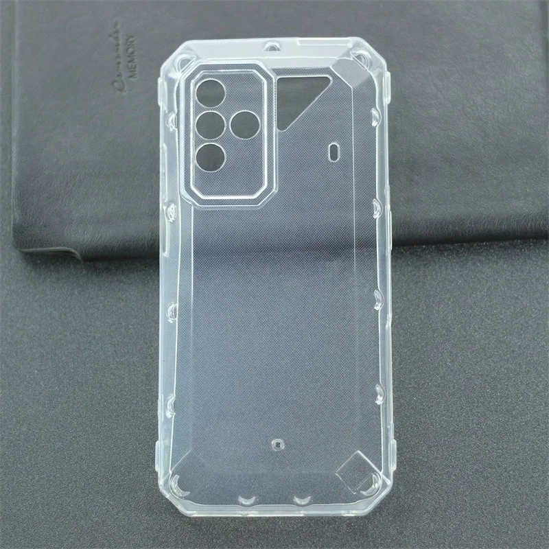 Shockproof Clear Phone Case For Ulefone Power Armor 18T 19T Ultra TPU Bumper Transparent Hard Back Cover