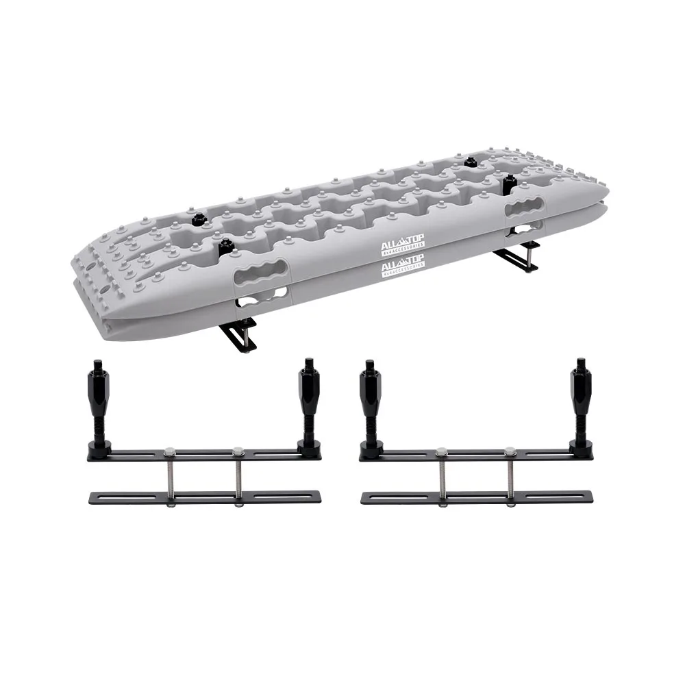 Universal Recovery Board Mount Kit For 4x4 Off-Road Vehicles, Heavy Duty & Easy Install