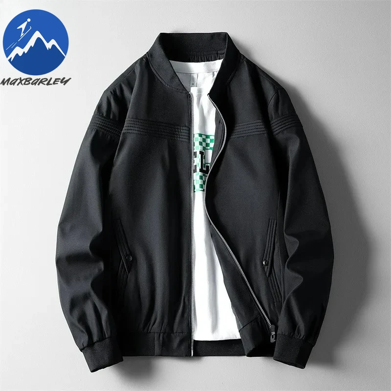 Maxbarley Premium Jacket Classic Baseball Collar Explorer Coat Loose Hiking Multi Functional Windproof Comfortable Gorpcore Wear