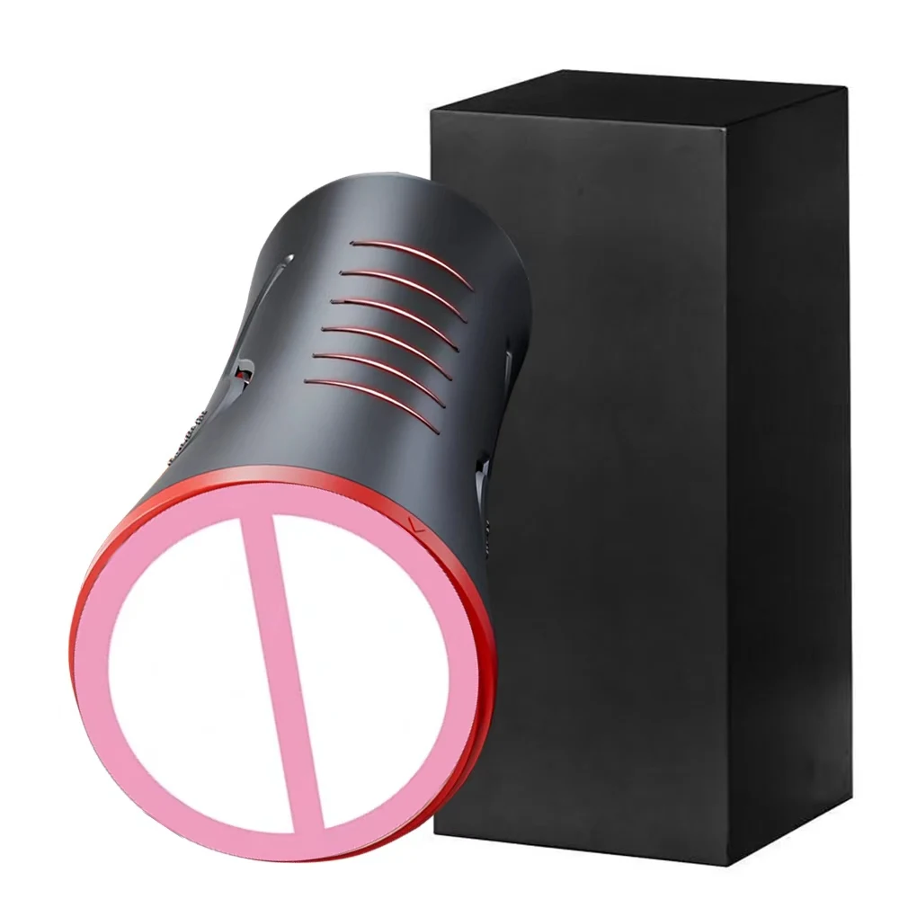 Male Masturbator Manual Press Stimulation 3D Realistic Vagina Soft Silicone Stroke Cup Adult Sex Toys for Men Masturbation