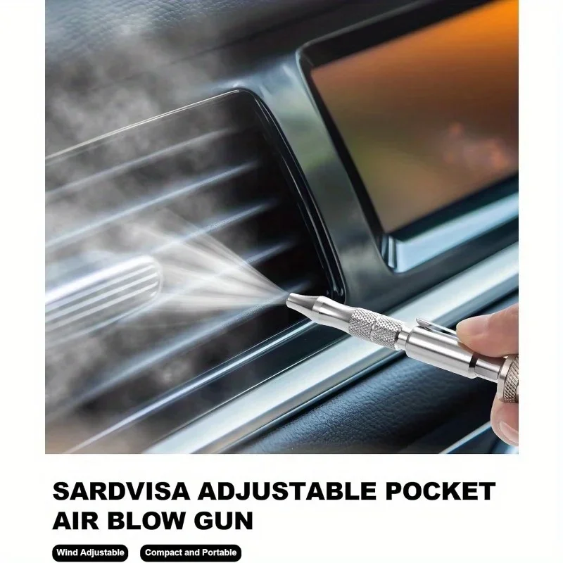 Adjustable Pocket Air Blow Gun Industrial Style 