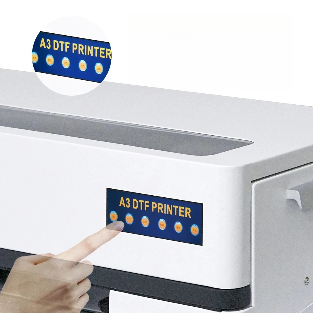 

Профессиональный принтер DTF A3+ L1800 L1390 Экономичный шейкер и система подогрева для послепродажного Impressora