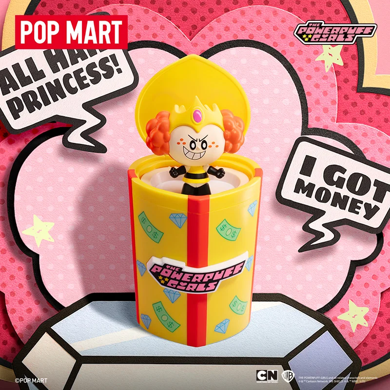 

Новая подлинная Popmart The Powerpuff Girls Party Surprise Series слепая коробка для украшения рабочего стола модель Декор тайна коробка игрушка в подарок
