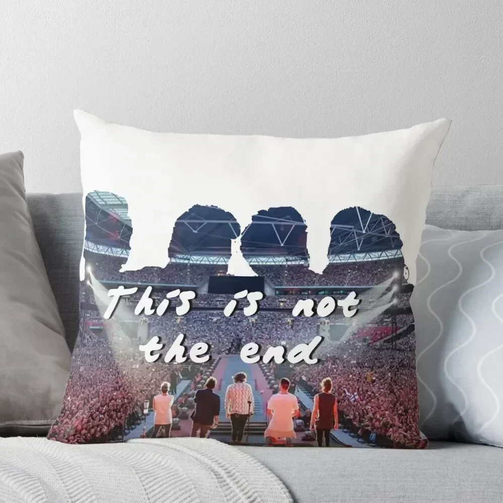 

This is not the end Throw Pillow Luxury Room Decorative Cushions New year Plaid Sofa christmas decorations for home 2025 pillow