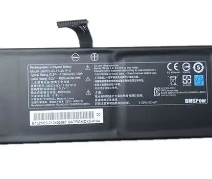 

Laptop Battery For 한성컴퓨터 For Hansung TFG257 TFG257GS TFG257XG TFG5576XG TFG5577XG TFG5597XG 15.2V 4100mAh 62.32WH New