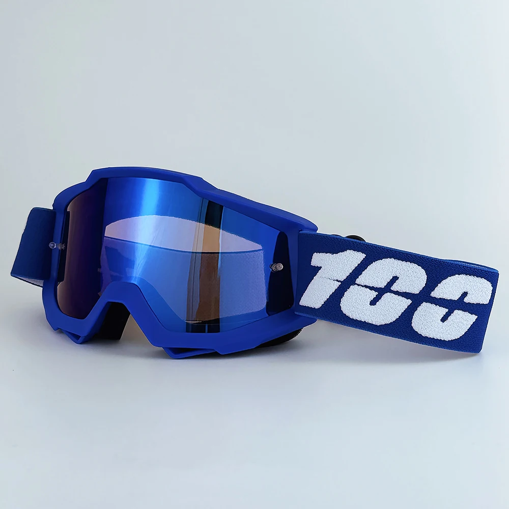 100 نظارات للدراجات النارية نظارات ركوب الدراجات في الهواء الطلق على الطرق الوعرة التزلج في الهواء الطلق الرياضة MX ATV الترابية دراجة سباق موتوكروس