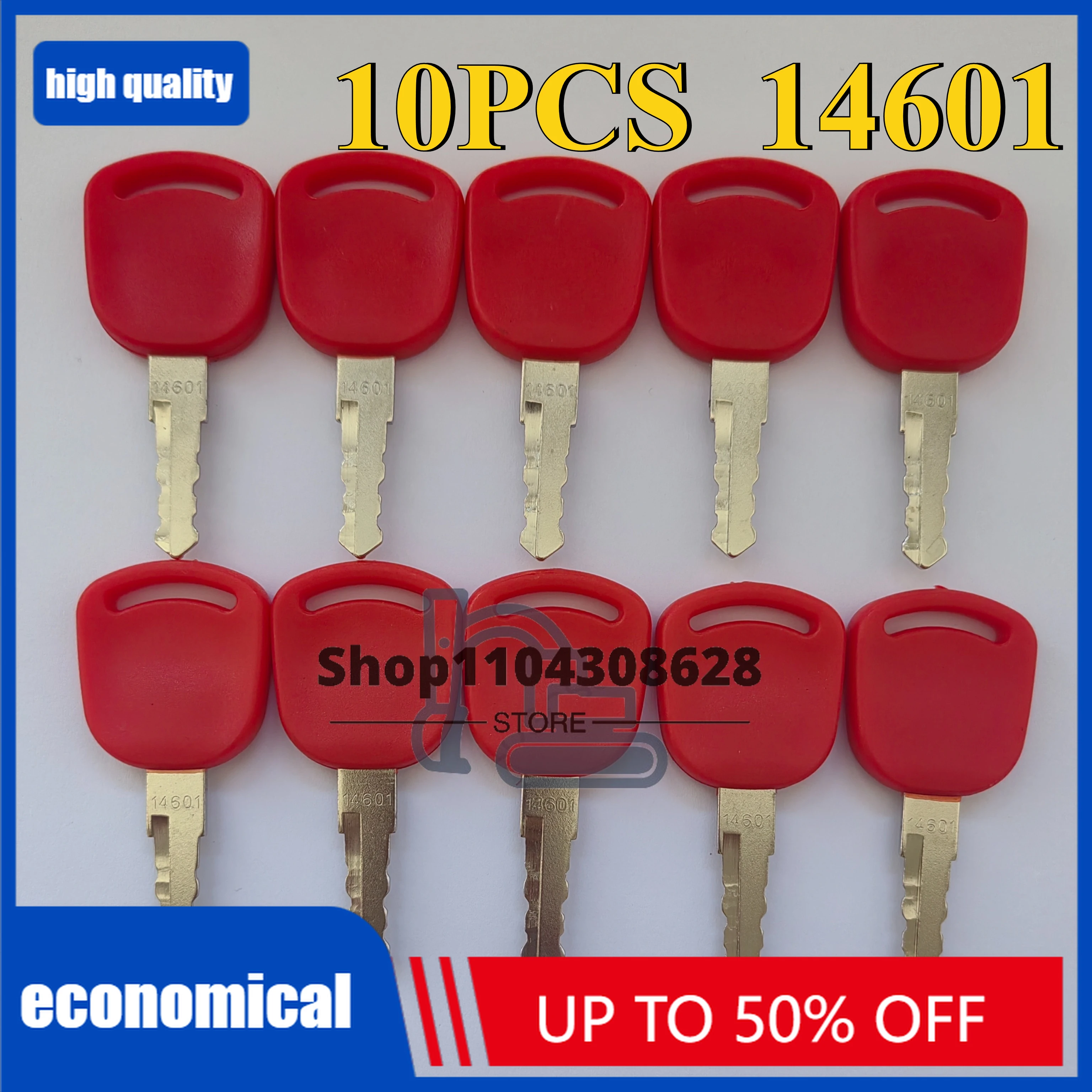 

10PCS 14601 Key For Case KEYS New Holland Excavator Tractors 82003267 82030143