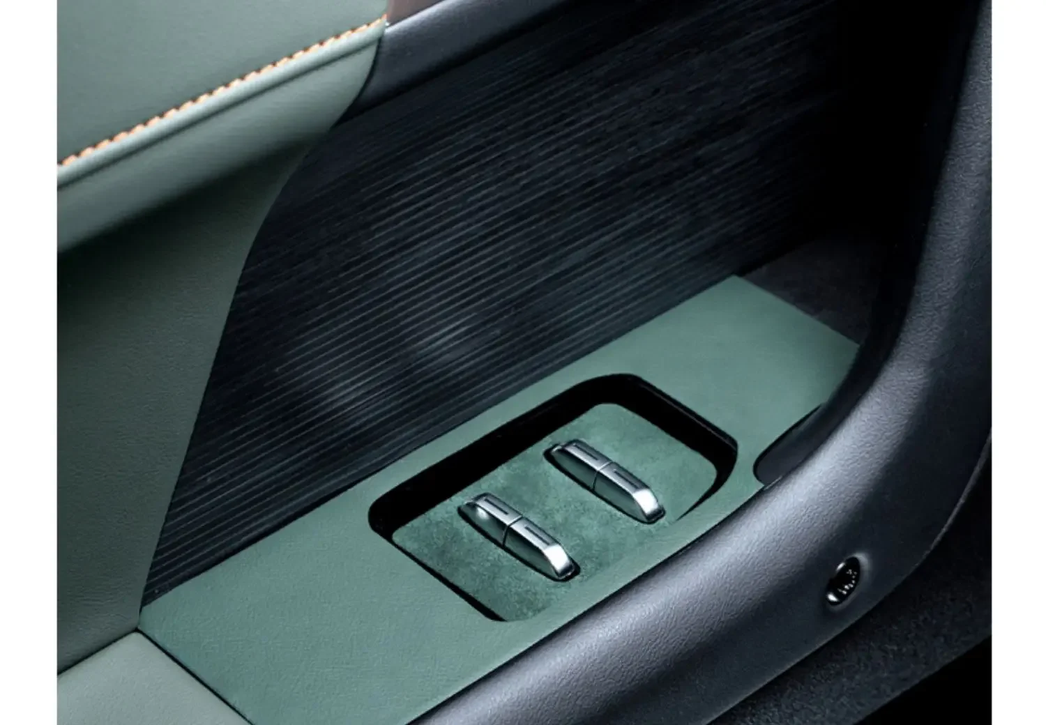 

Suede + Leather Door Button Decorative Stickert Available in Multiple Colors Suitable For Chery Icar 03 2024