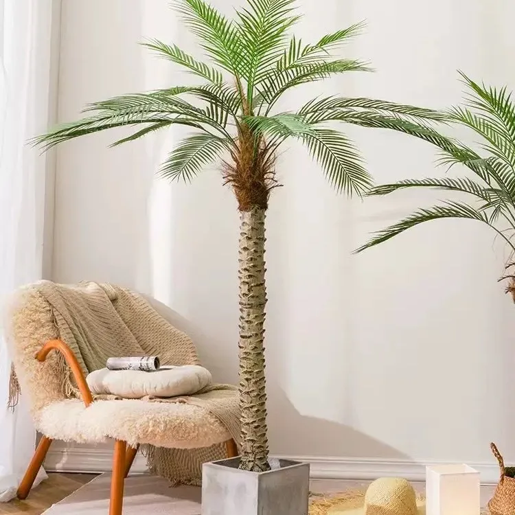 

Новейшее искусственное дерево для дома и сада на открытом воздухе, пластиковая декоративная искусственная пальма, кокосовая пальма