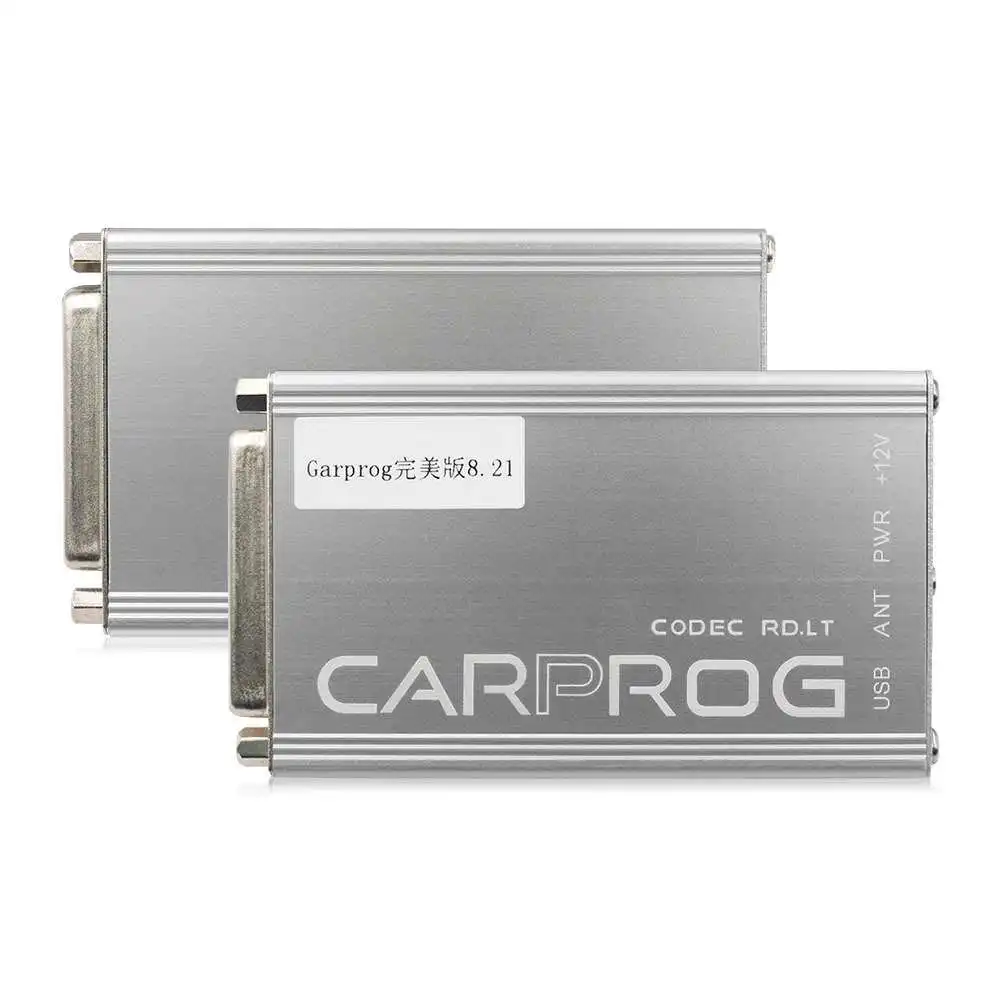Carprog V13.77/V10.93/V8.21 21 adaptadores completos coche Prog 10,93 ECU Chip Tuning ECU programador A-ir bolsa herramienta de reinicio