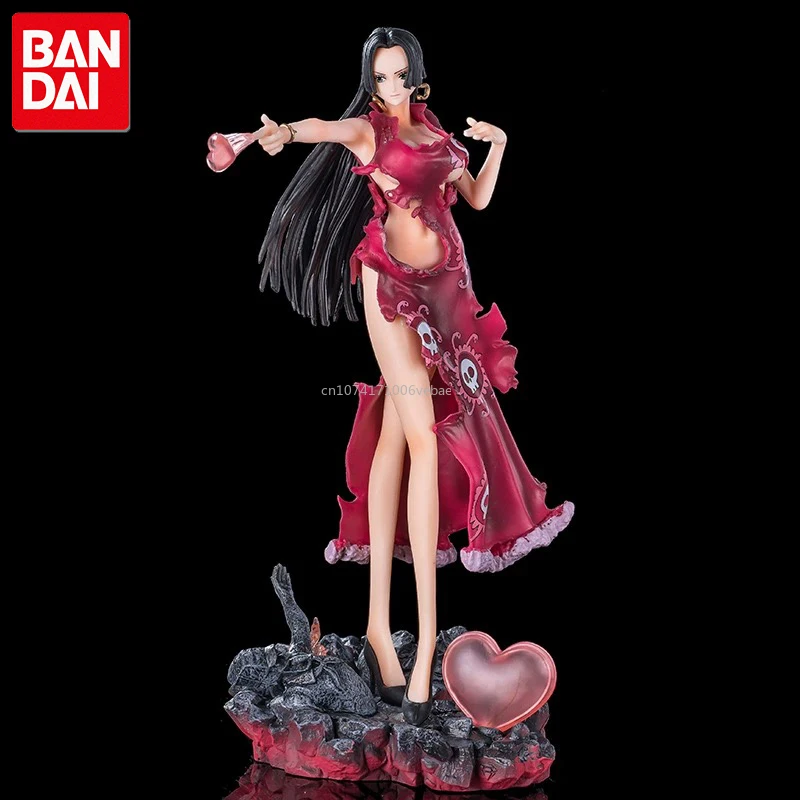 One Piece Anime Figure 32cm Boa Hancock Sexy Girl Pvc Action Figurine With Led Light Statue Model Doll Toy Birthday Gifts