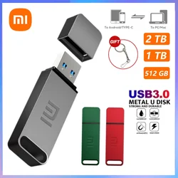 Xiaomi USB 3.0 Flash Drives 2TB 1TB Mobile Memory Stick TYPE-C 2 In 1 Pen Drive 512GB 256GB 128GB High Speed Flash Disk For ps4