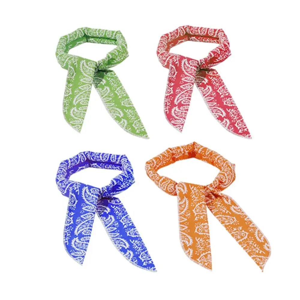 Poliéster Algodão Sports Headband, Acessórios para cabelo de alta qualidade Toalha de gelo multifunções