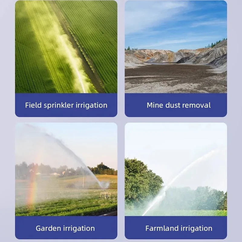 

Система полива сада «сделай сам», турбо-разбрызгиватель для воды, спринклер для газона большой площади, спринклер для орошения фермы