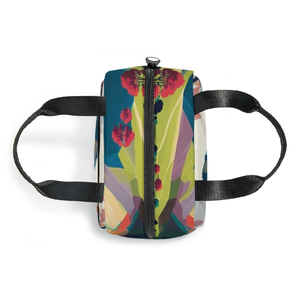 Vibrant landscape of The Lake District Portable Lunch Bag Food Thermal Box Durable Cooler Lunchbox with Shoulder Strap Picnic