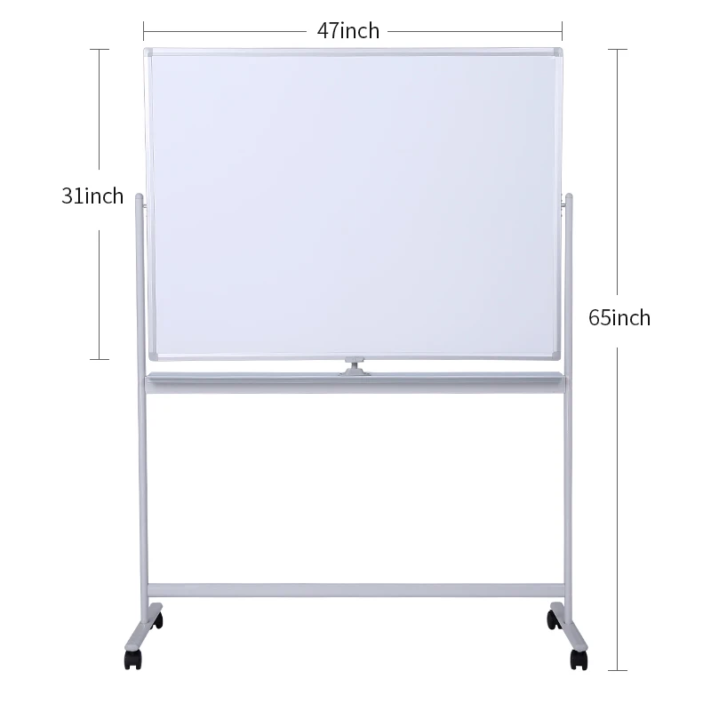Movable Stand Magnetic Double Side Mobile White Board For Office