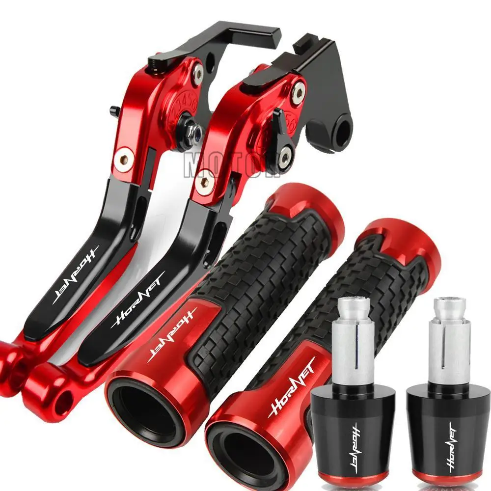 For Honda CB599 CB600F CB 599 600 F HORNET 1998 1999 2000 2001 2002 2003 2004 2005 2006 Brake Clutch Levers Handle Bar Grips End - view 2