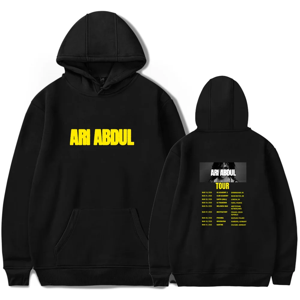 

Толстовка Ari Abdul Change Tour Merch, унисекс, модная толстовка с капюшоном в стиле ретро, спортивная одежда с длинными рукавами