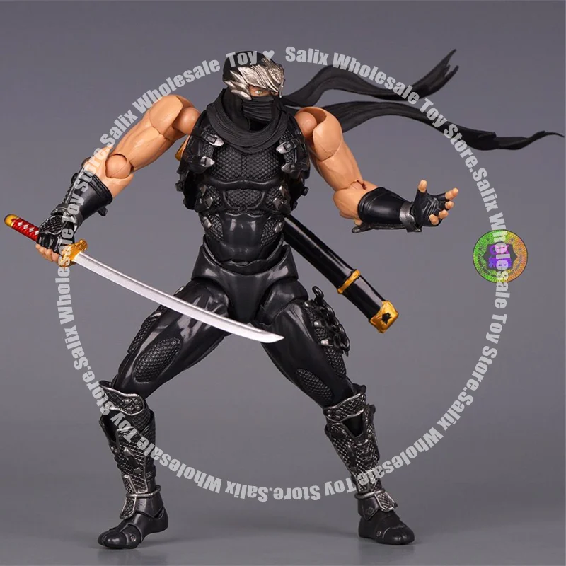 OK Factory Ryu Hayabusa Kaiyodo Revoltech مذهلة Yamaguchi Ninja Gaiden Ryu Hayabusa نماذج شخصيات الحركة Ko نموذج لعبة مخصصة #5