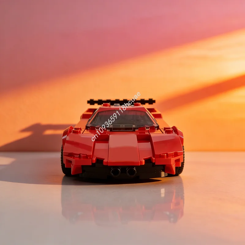 

242pcs MOC City Champions Jesko Model Building Blocks Assemble Architecture DIY Creative Toys Christmas Gifts Idea Education