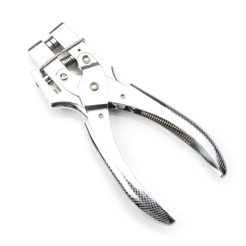 F92C LEATHER HOLE Puncher Tool Tool Eyelet Pliers Multi-ukuran kain revolving hole puncher untuk pita tangan kerajinan