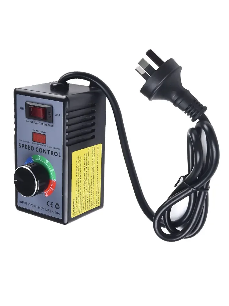 Regulador de amoladora angular de 4000W, interruptor controlador de velocidad, enchufe europeo, soplador, taladro manual/eléctrico, controlador de velocidad continuo, interruptor de velocidad