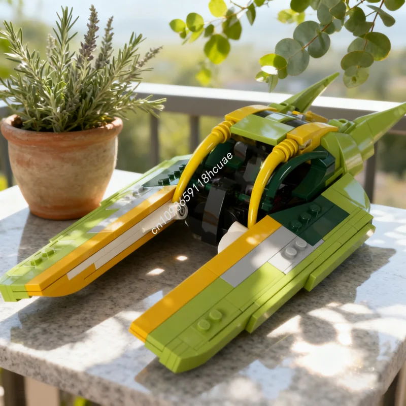 

284pcs MOC Zam Wesell S Koro 2 Exodrive Airspeeder Model Building Blocks DIY Toys Education Brick Christmas Gift Kids Birthday