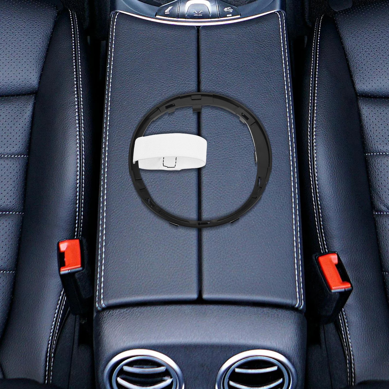 

Car Gear Shifter Boot Cover Ring Plastic Auto Shift Lever Frame Durable Interior Accessory For Cars Gear Gaiter Stick Part