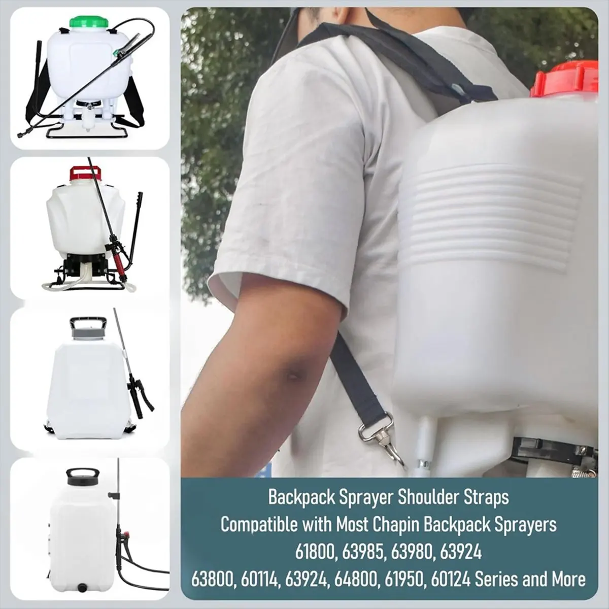 

Сменные ремни для рюкзака-распылителя A24I, сменные ремни для распылителя, плечевые ремни для рюкзака-распылителя для рюкзака Chapin